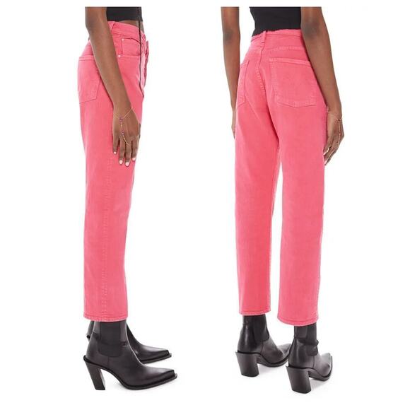 MOTHER The Ditcher Crop High Waist Jeans (26) - Picture 2 of 11